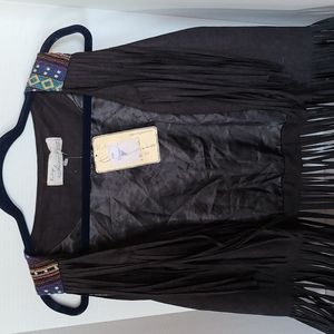 Vintage Fringed cool vest. Brand new with tags
